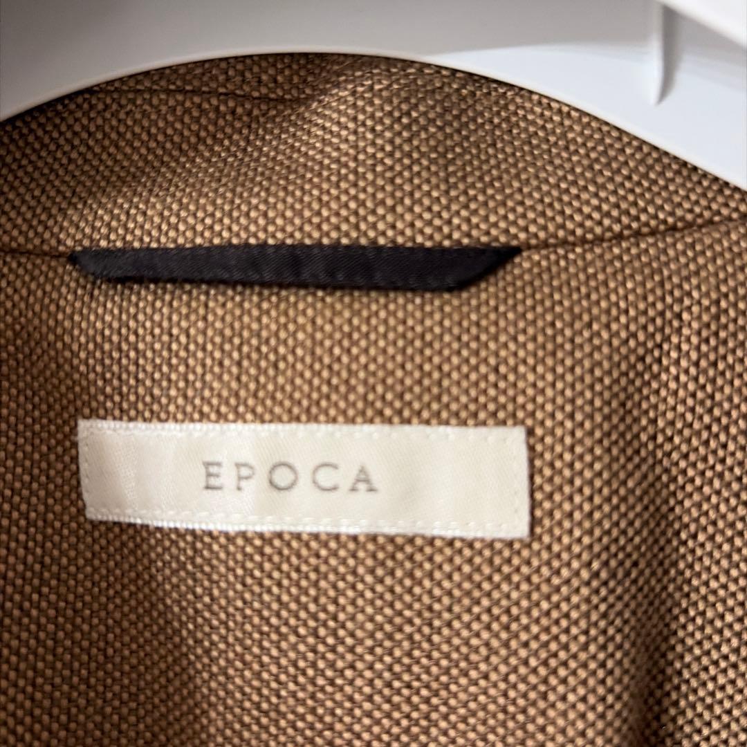 エポカ　ギマコットンテーラードジャケット　40