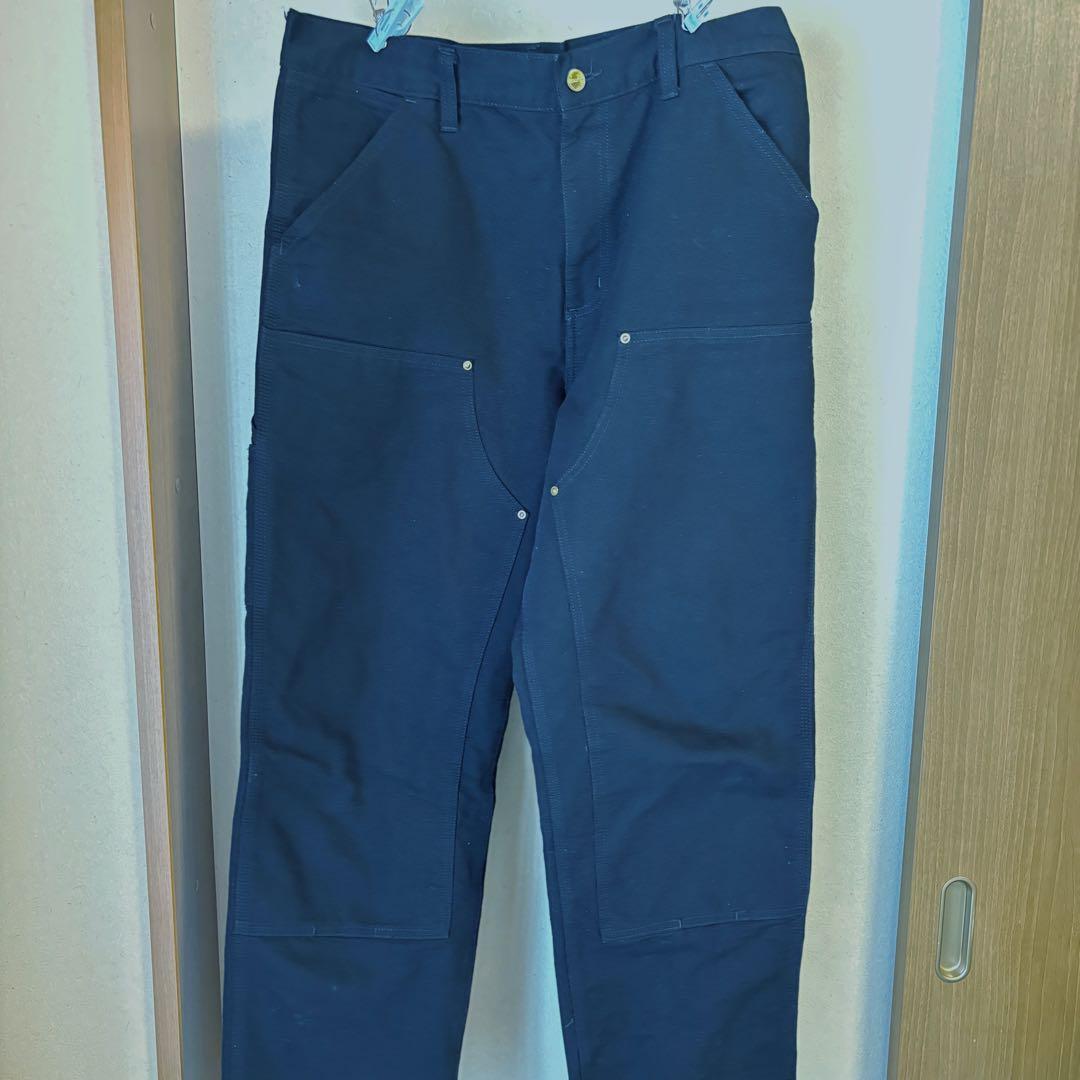 Carhartt WIP ダブルニーパンツ ブラックW32×L32 チュニジア製