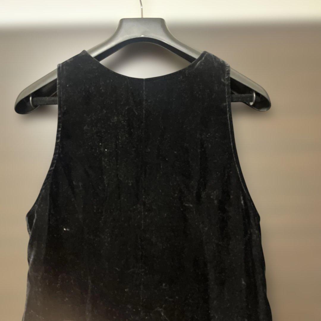 アンヌーク Velour Balloon Onepiece