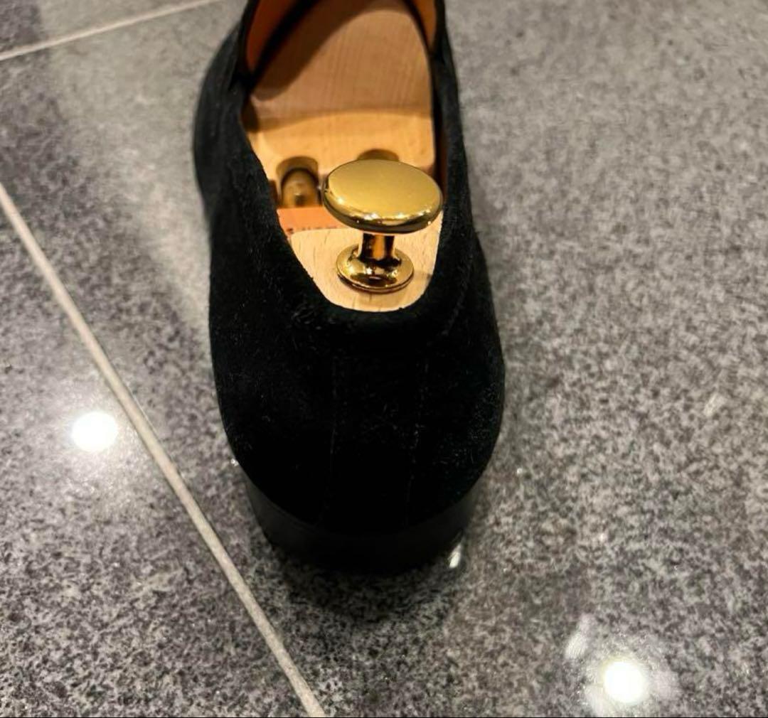 サントーニ　スエード モカシン シューズ　　26センチ　美品