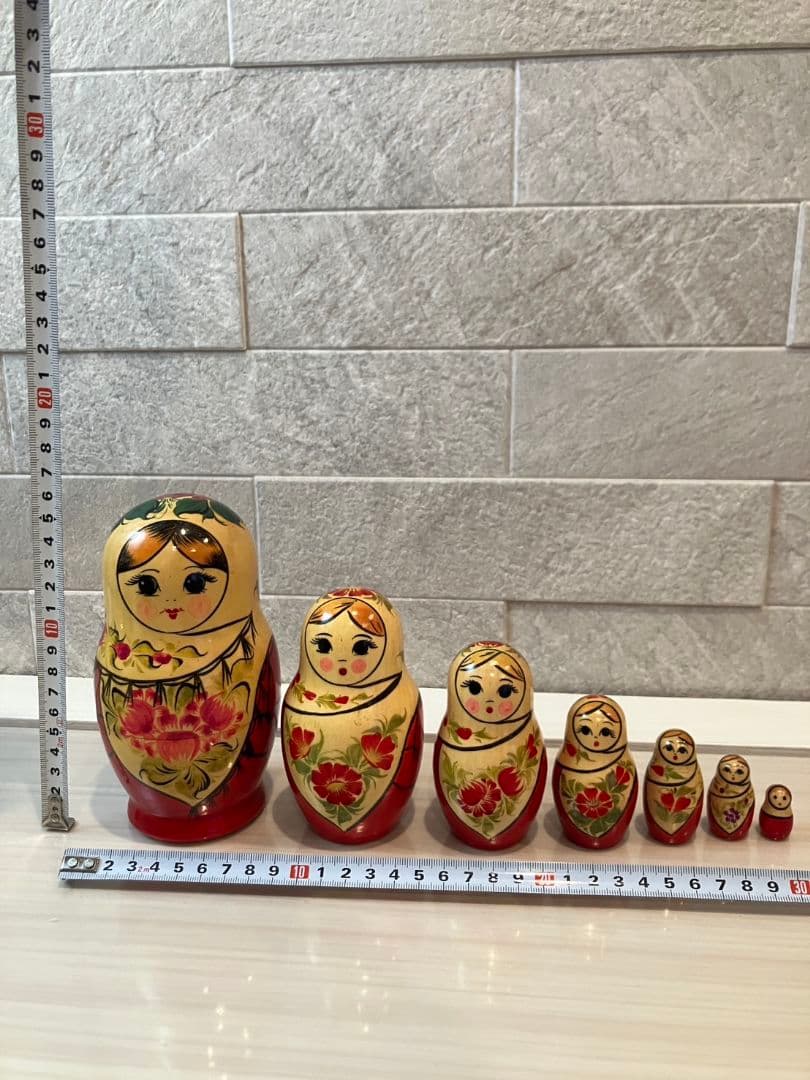 ビートルズマトリョーシカとマトリョーシカ2体セット