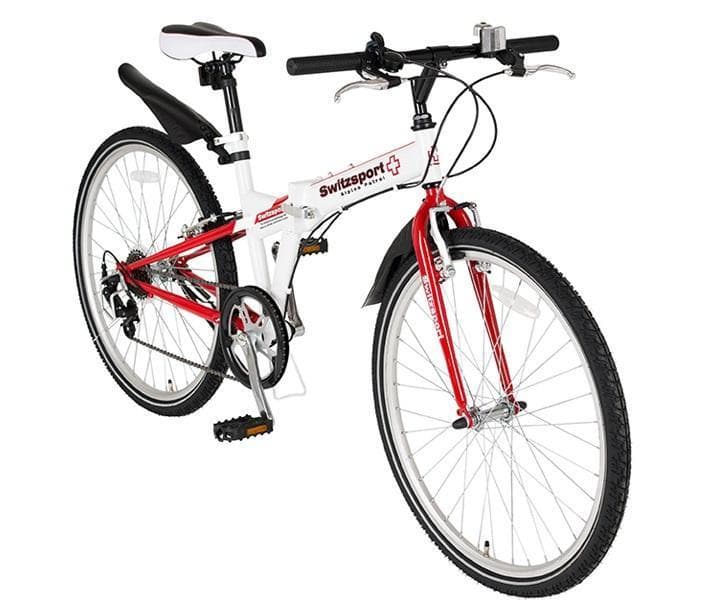 希少【新品未開封（45％OFF）送料無料】折畳26インチ7段変速クロスバイク