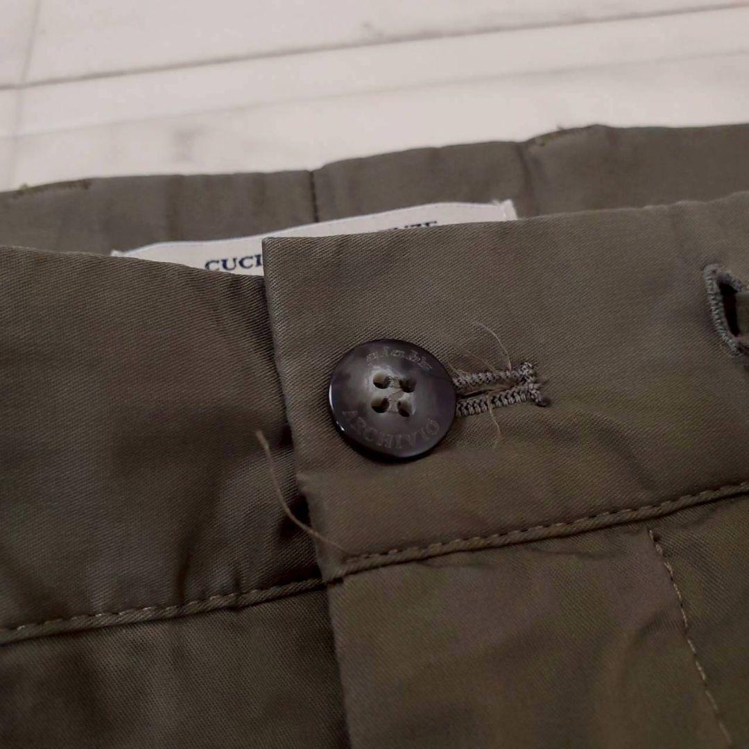 21SS・美品✨ジャブスアルヴィキオ マサッチョ パンツ スラックス カーキ