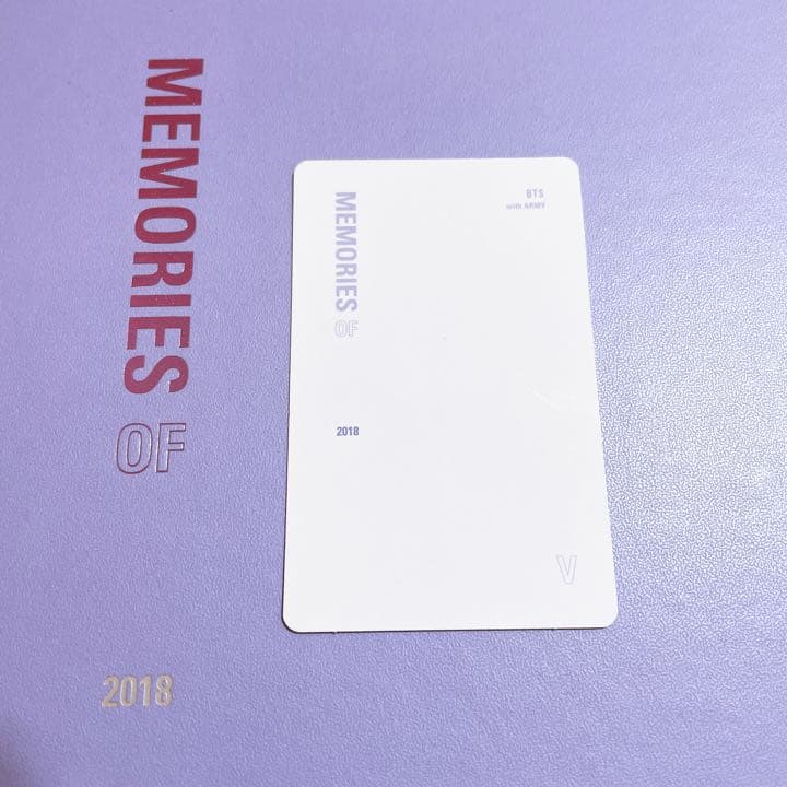 K-POP・アジア bts memories 2018