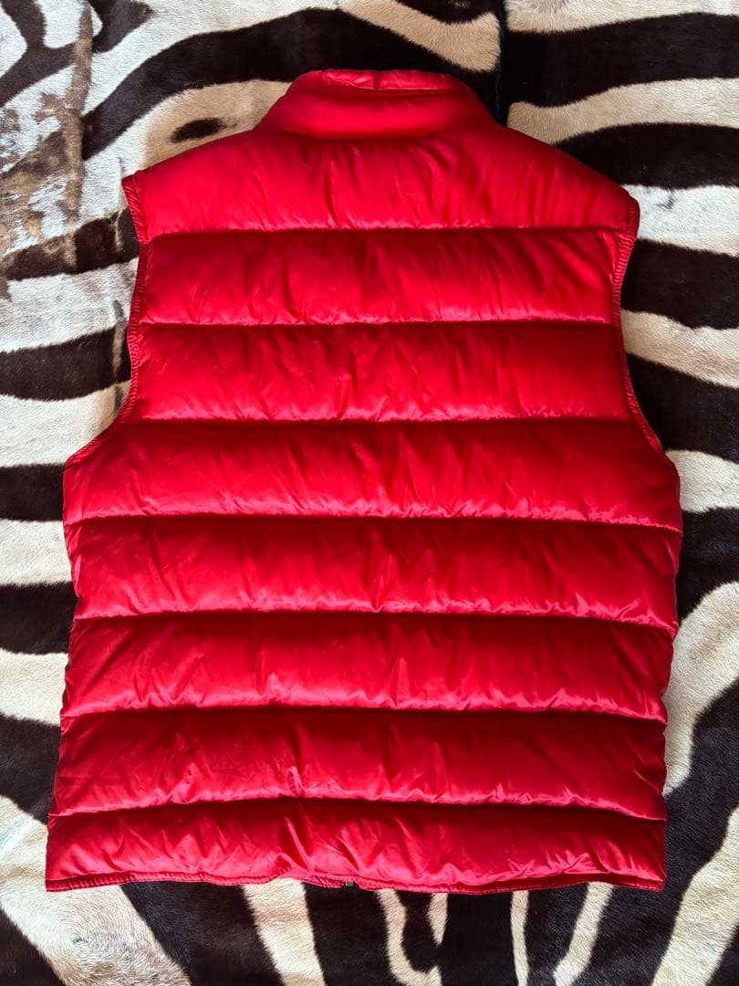 つ*ん様 国内正規品　MONCLER モンクレール　ダウンベスト 赤　レッド