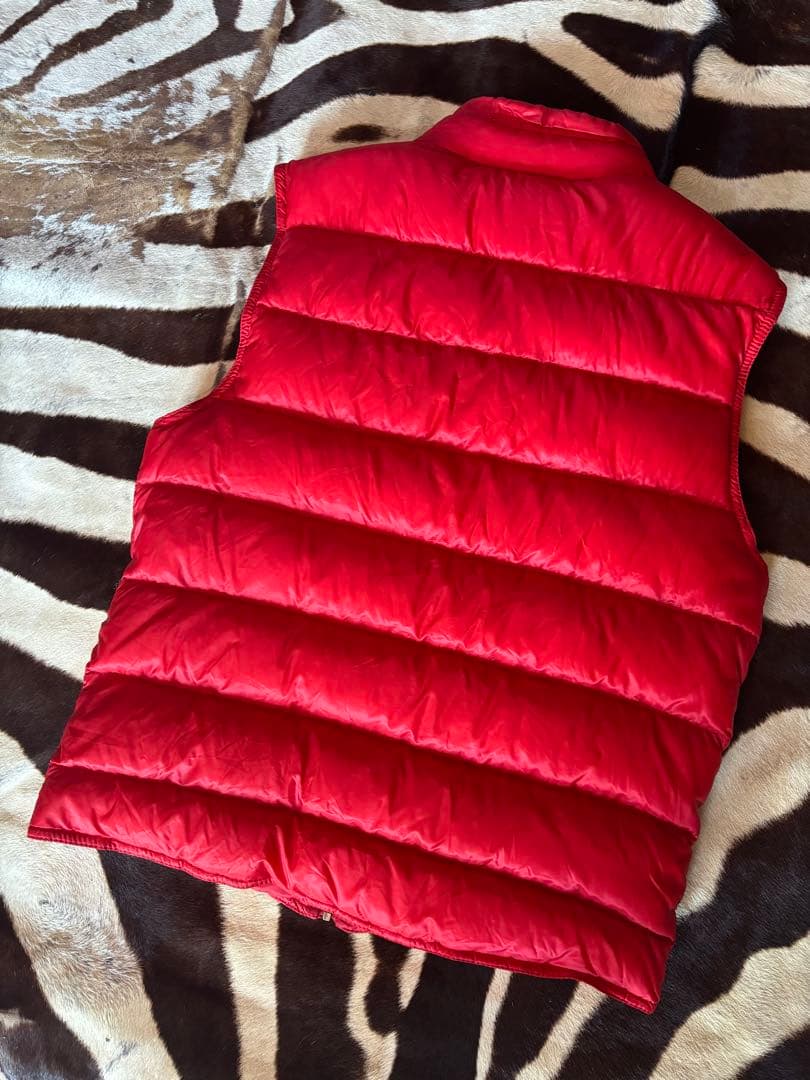 つ*ん様 国内正規品　MONCLER モンクレール　ダウンベスト 赤　レッド