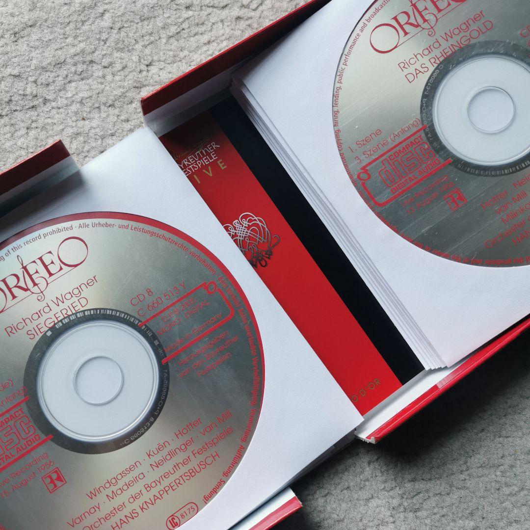 クナッパーツブッシュ　　『ニーベルングの指環』バイロイト（１９５６）（１３ＣＤ