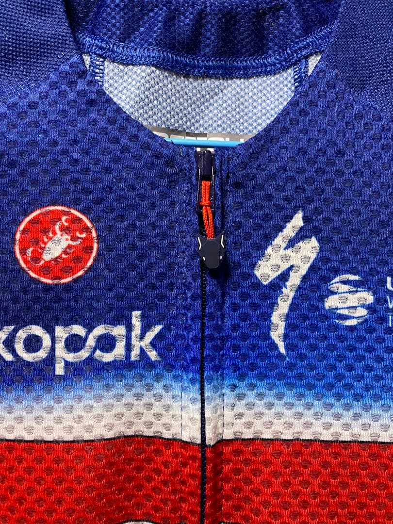 カステリSoudal Quick-Step サイクルジャージ Sサイズ