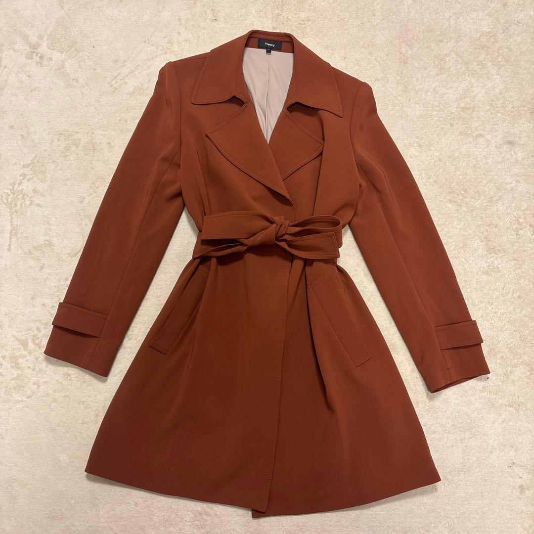 未使用級⭐️theory 20ss ADMIRAL CREPE トレンチコート