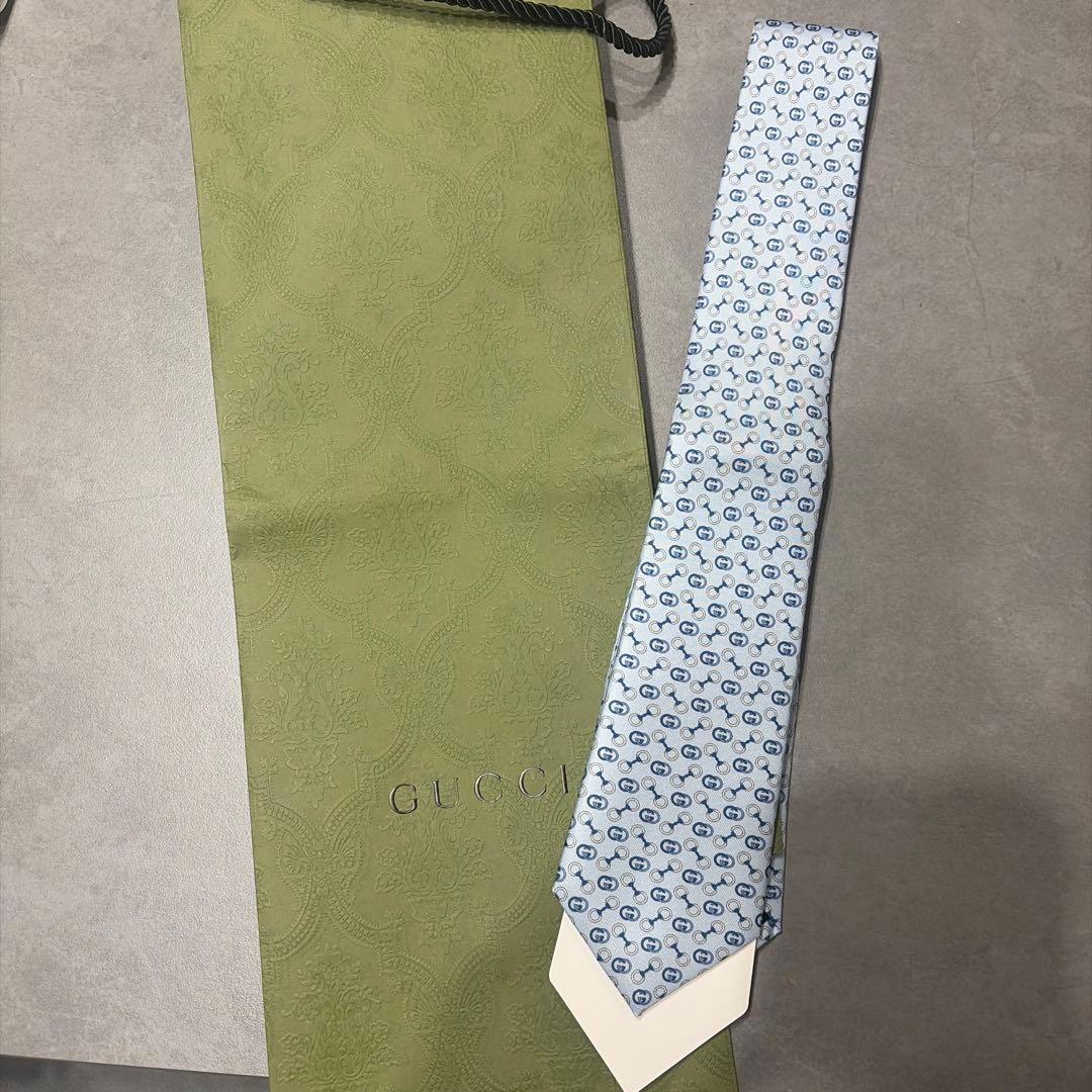 GUCCI ロゴパターン ネクタイ