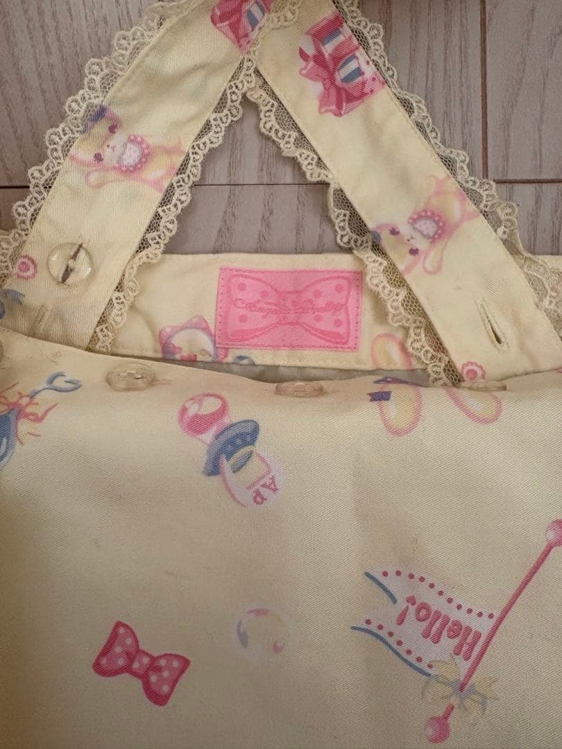 Angelic Pretty おもちゃ柄サロペット イエロー