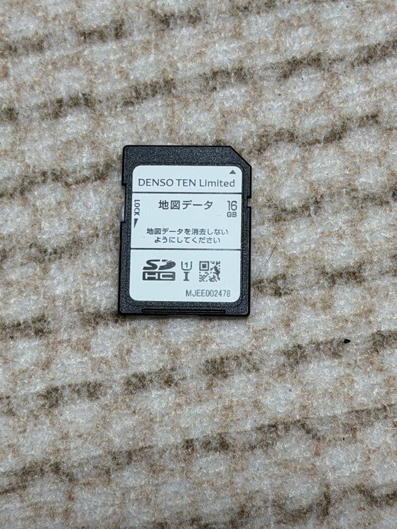 DENSO TEN 地図カード SDB-TH22 2022年 最終版