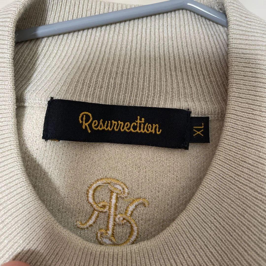 【Ressurection】メンズゴルフニット