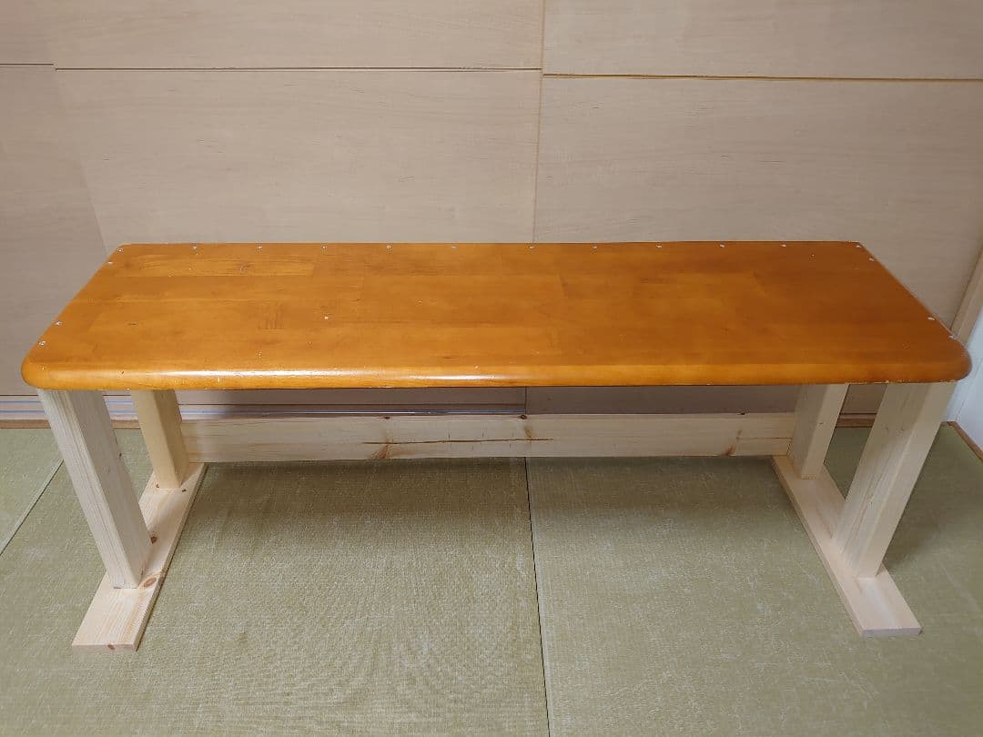 【其の31】中古テーブルを加工したパチスロ実機を置く台（２台用シンプルスタンド）