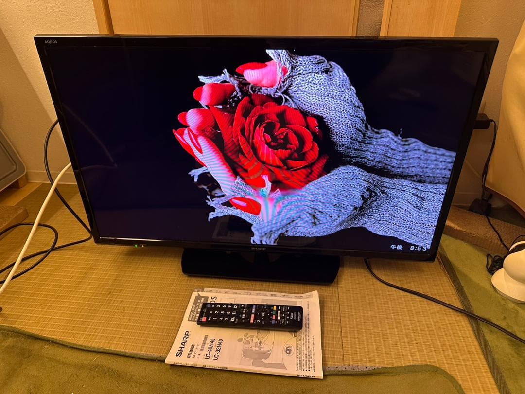 SHARP　シャープ　32型　テレビ　LC-32H40　2017年製　超美品！