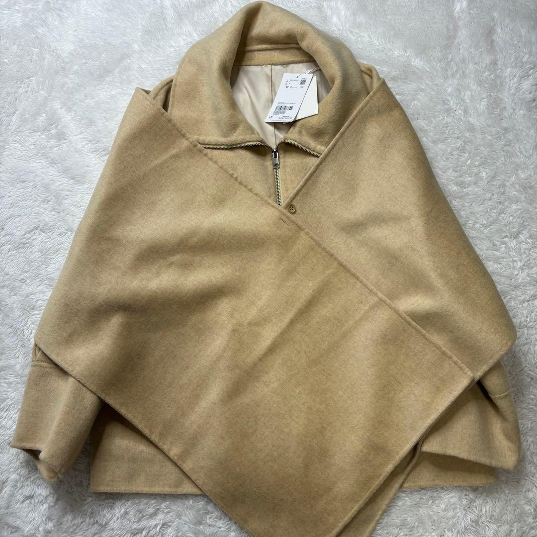 【新品未使用】Adam et Rope 24AW パフスリーブリバーコート