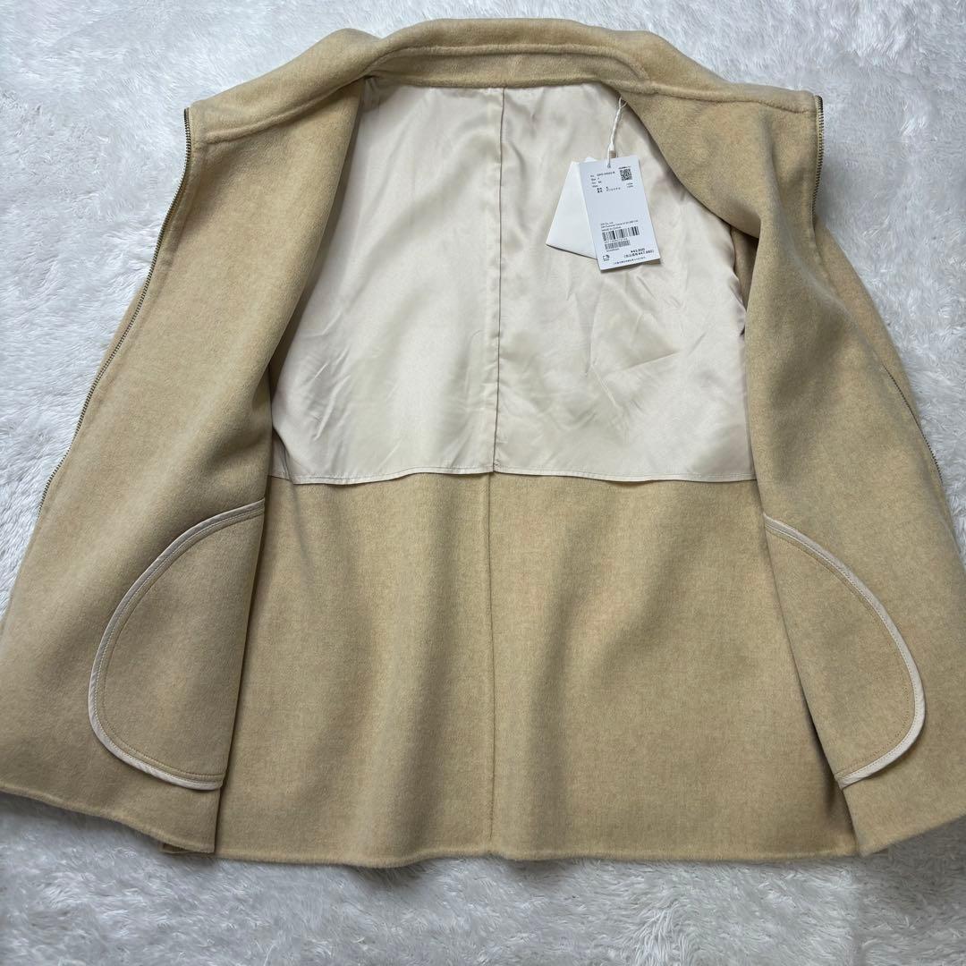 【新品未使用】Adam et Rope 24AW パフスリーブリバーコート