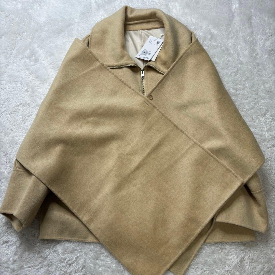 【新品未使用】Adam et Rope 24AW パフスリーブリバーコート