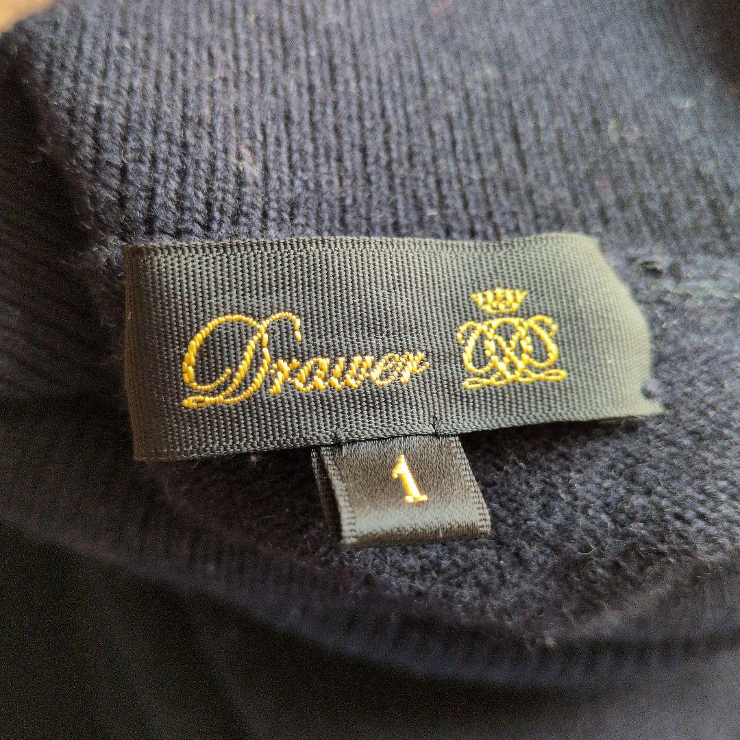 ドゥロワー　ウール100% タートルネック ニットワンピース