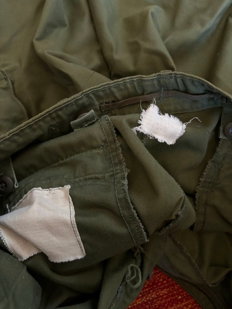 ヴィンテージ M65 カーゴパンツ　カーキ