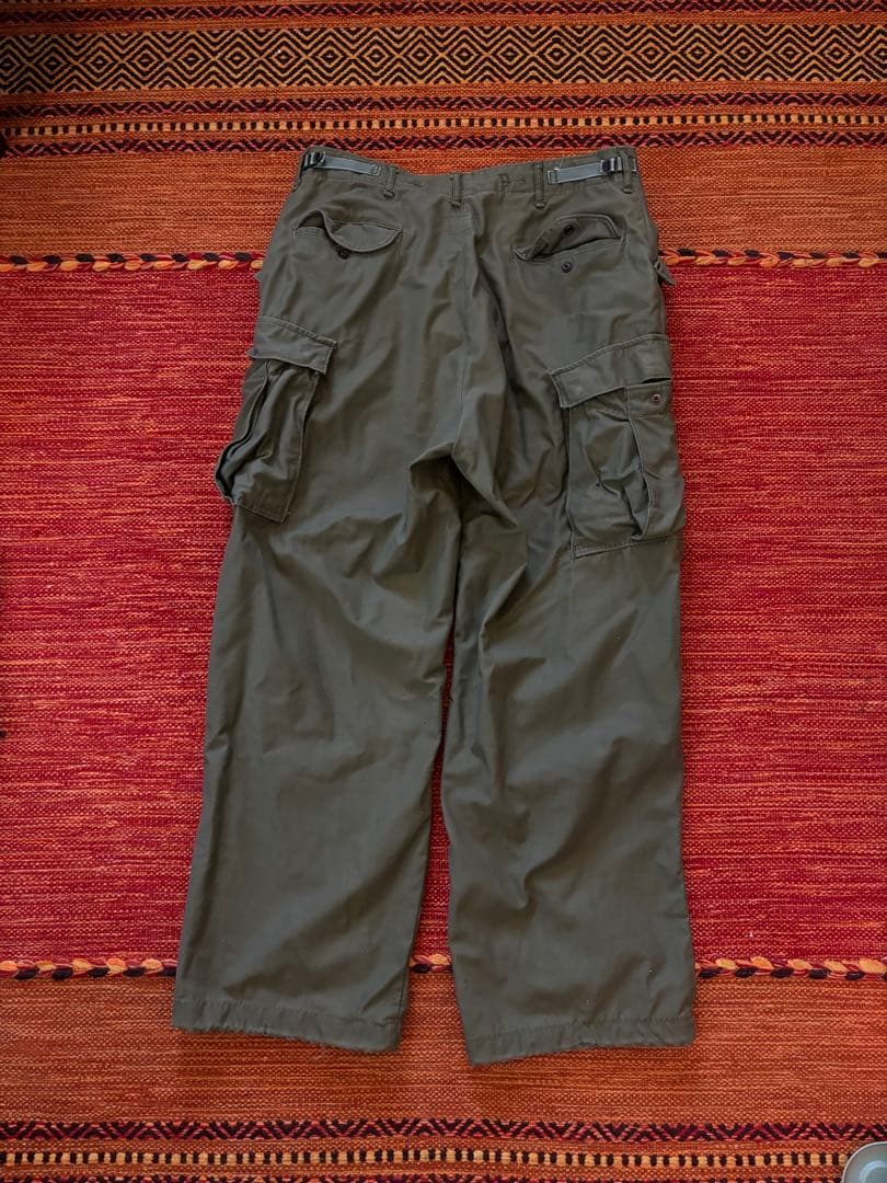 ヴィンテージ M65 カーゴパンツ　カーキ