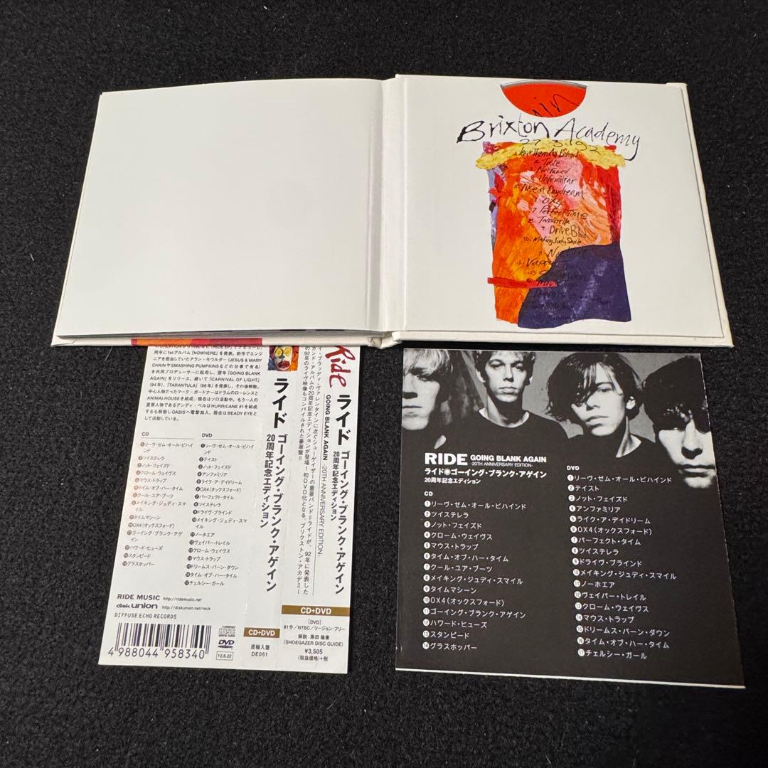 ライド ゴーイング・ブランク・アゲイン 20周年記念エディション　帯ライナー仕様