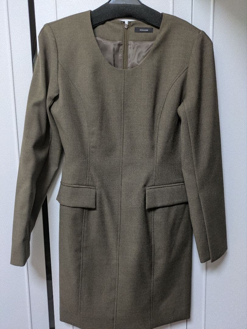 【新品未使用】anuans ボクシーミニワンピース