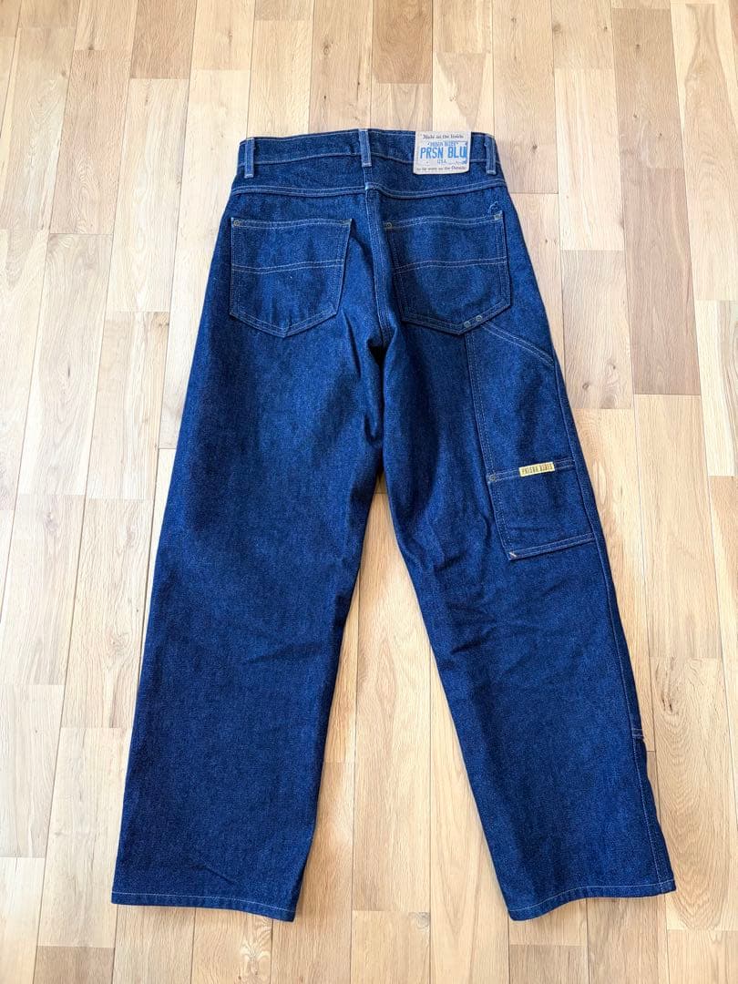 美品 プリズンブルース PRISON BLUES デニム セットアップXSW28