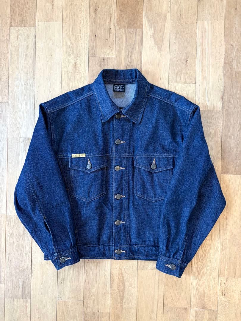 美品 プリズンブルース PRISON BLUES デニム セットアップXSW28