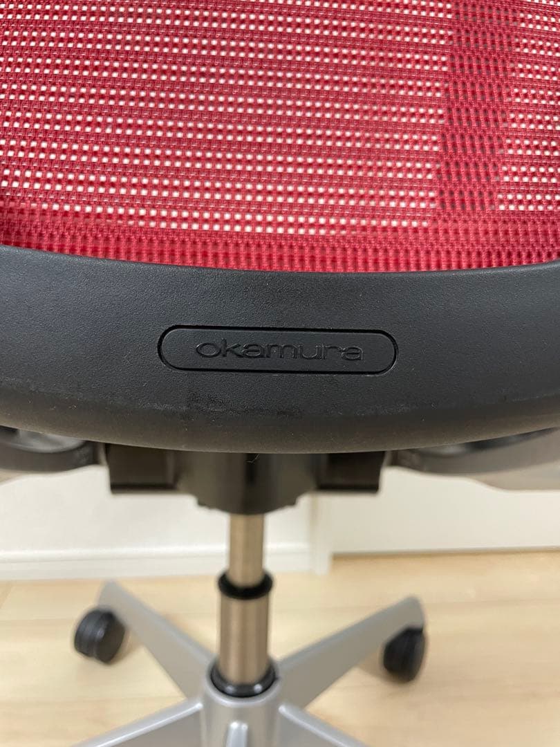 直取引価格　❗️オカムラ Baron バロンチェア レッド