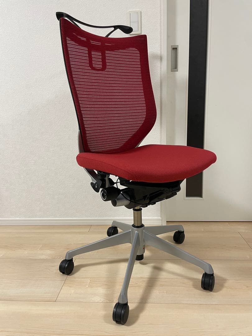 直取引価格　❗️オカムラ Baron バロンチェア レッド