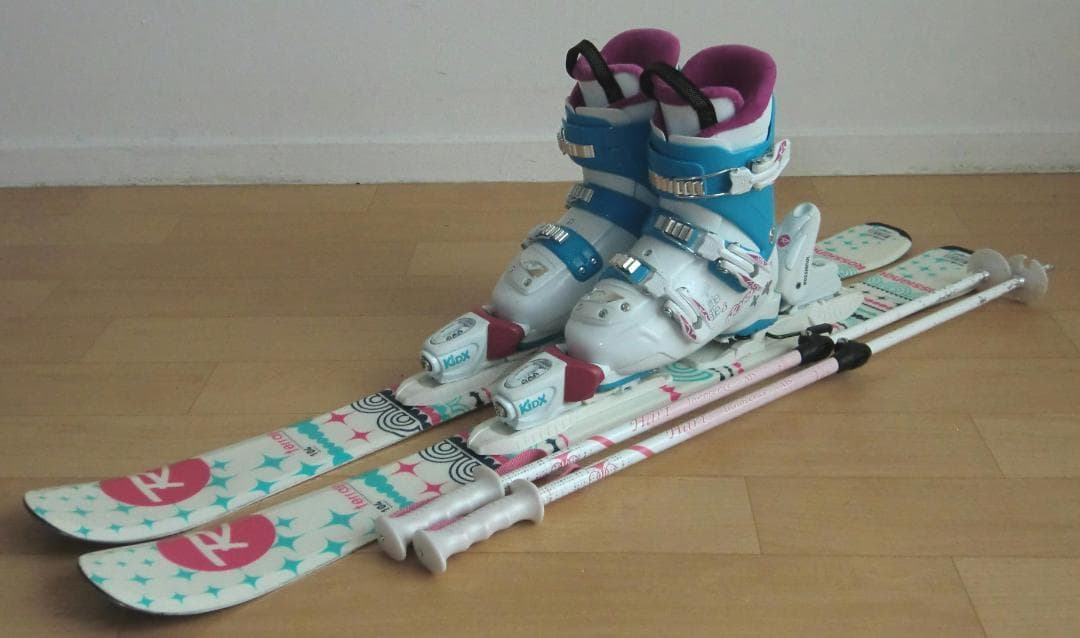 ■■11月限定■送料無料■ロシニョール■子供用スキーセット■104/20.5■■