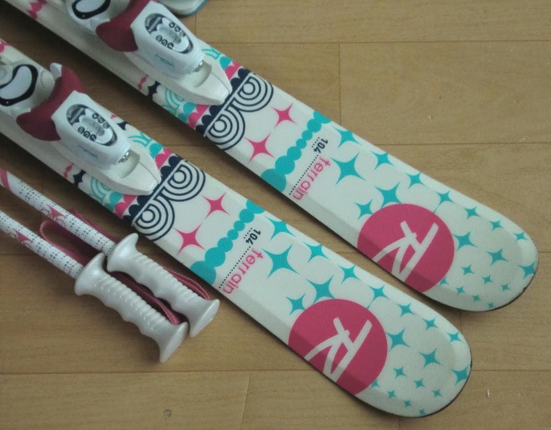 ■■11月限定■送料無料■ロシニョール■子供用スキーセット■104/20.5■■