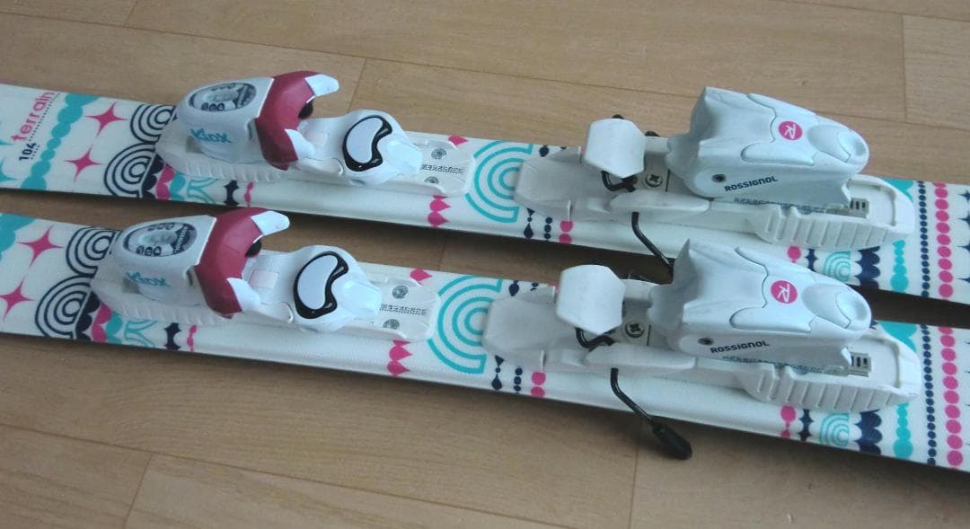 ■■11月限定■送料無料■ロシニョール■子供用スキーセット■104/20.5■■