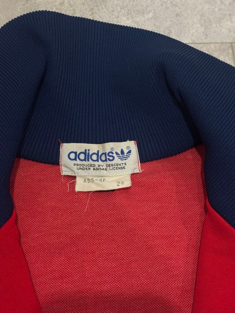 【80s】adidas トラックジャケット デサント製