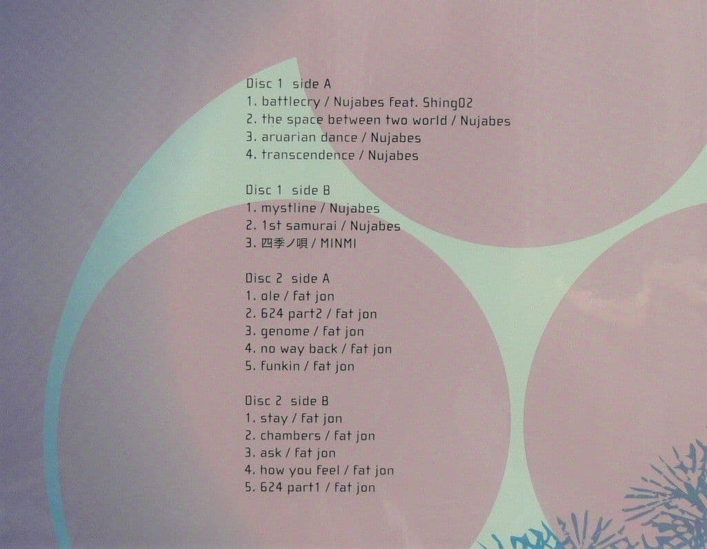 未使用品 アナログレコード　Samurai Champloo　Departure