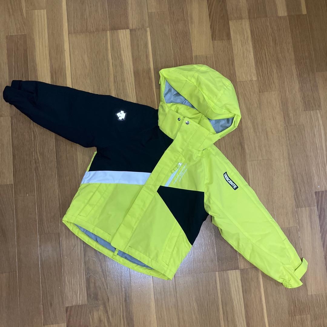 DESCENTE⭐︎子ども用スキーウェア上下セット⭐︎ゴーグル付⭐︎130