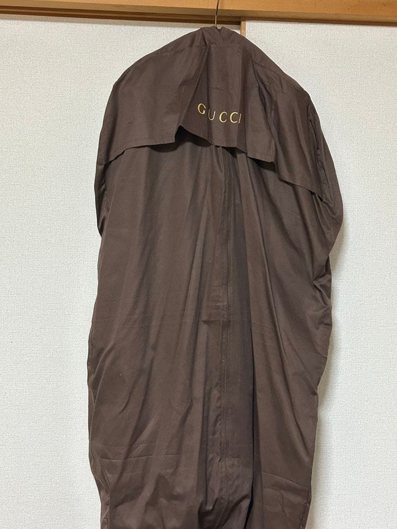 GUCCI ベージュ ダブルブレスト ロングコート　サイズ　40