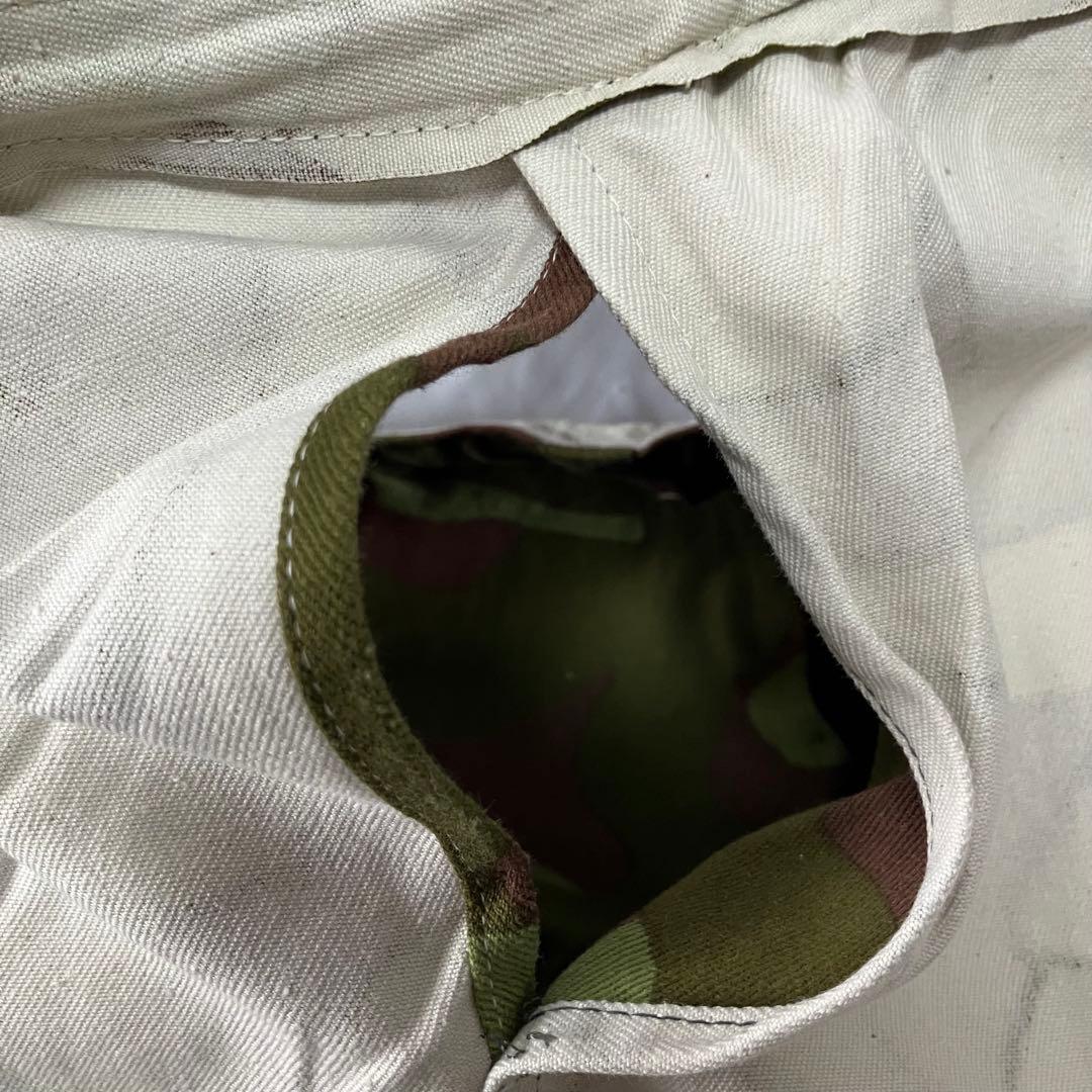 フィンランド軍 M-62カモ柄 リバーシブル オーバーパンツ　デッドストック