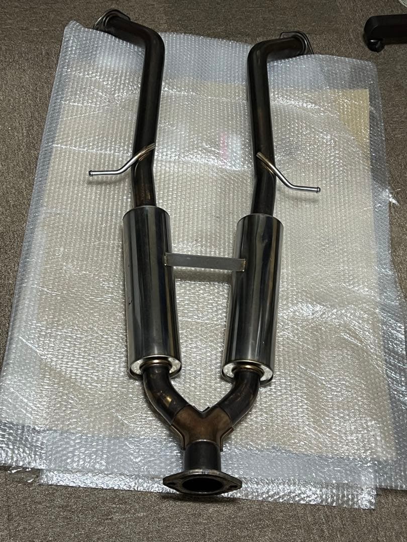 た*こ様 Z34フジツボ フロントパイプ HKS スーパーサウンドマスター SS