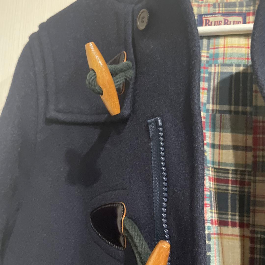 超美品✨BLUE BLUE ネイビー ダッフルコート