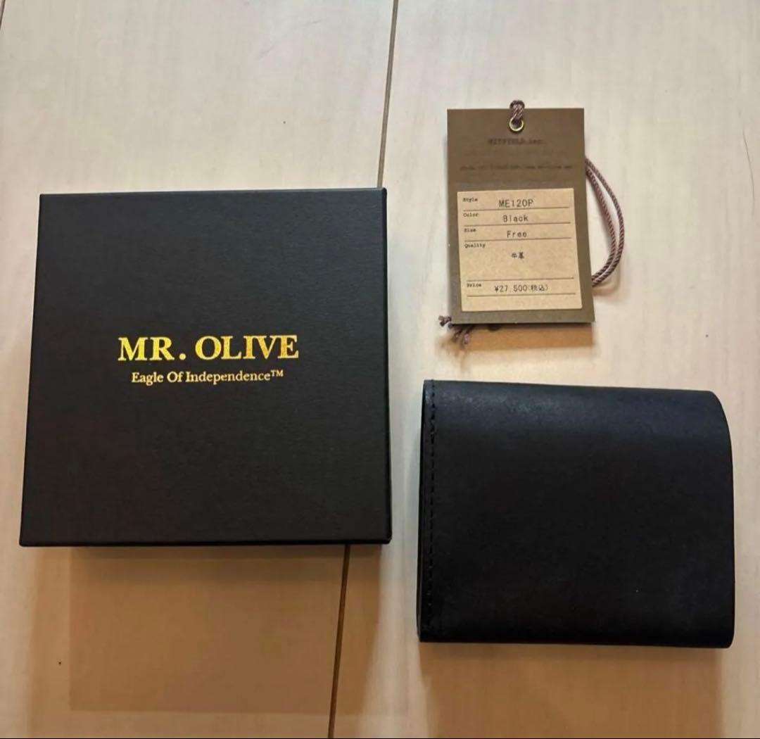 MR. OLIVE ミスターオリーブ プエブロレザー 財布 ニートウォレット