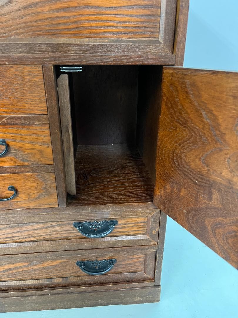 からくり箪笥　伝統工芸　日本文化センター　昭和レトロ　ヴィンテージ　f860