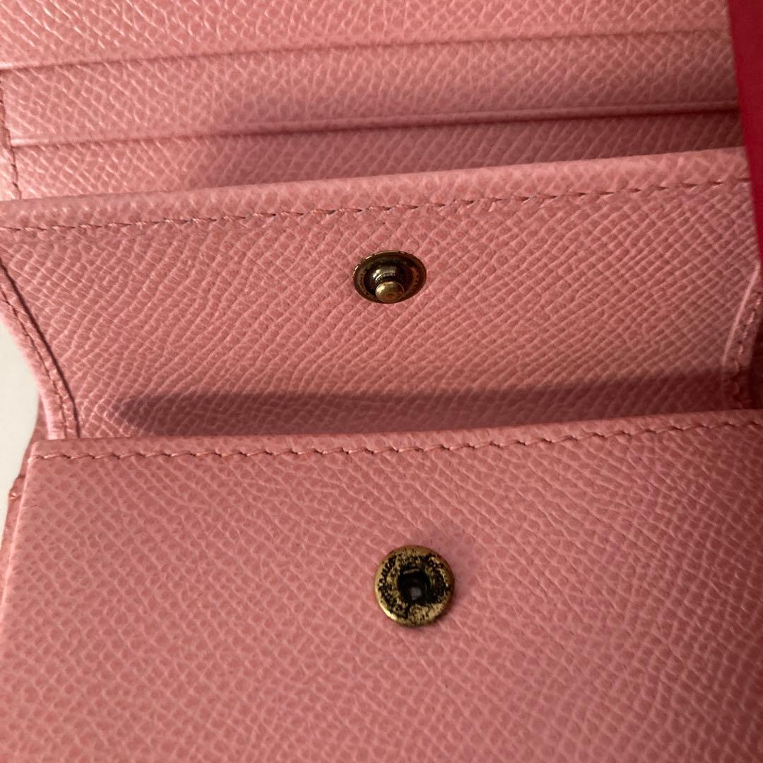 Salvatore Ferragamo ピンク 二つ折り財布