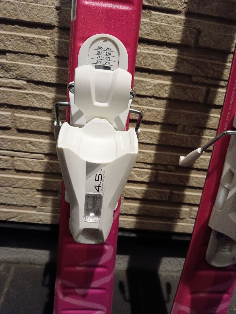 【elan】130cm ピンクスキーセット　ジュニア 女の子　5点セット