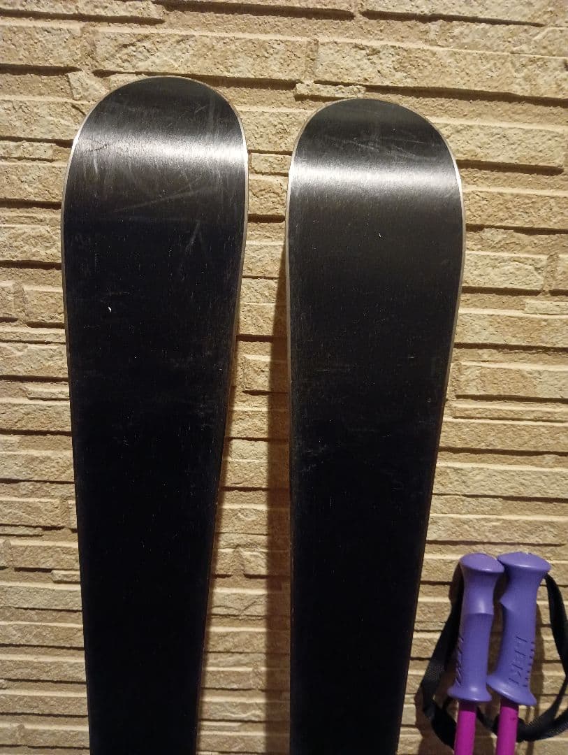 【elan】130cm ピンクスキーセット　ジュニア 女の子　5点セット