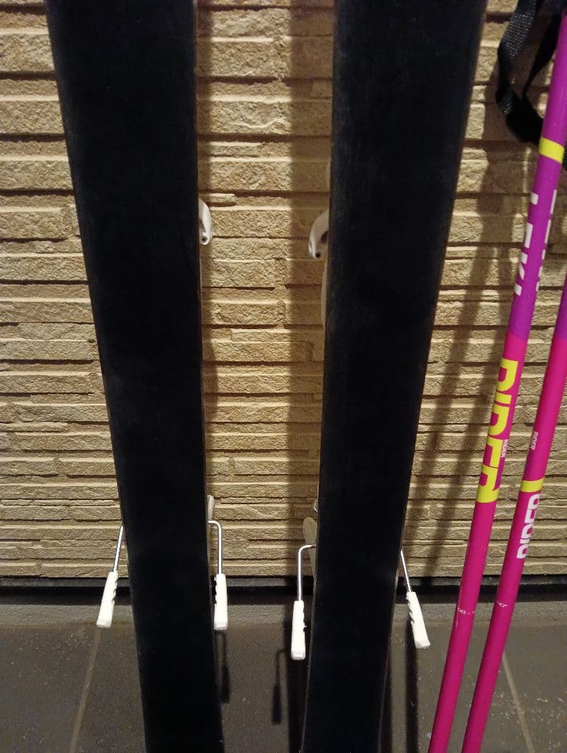 【elan】130cm ピンクスキーセット　ジュニア 女の子　5点セット