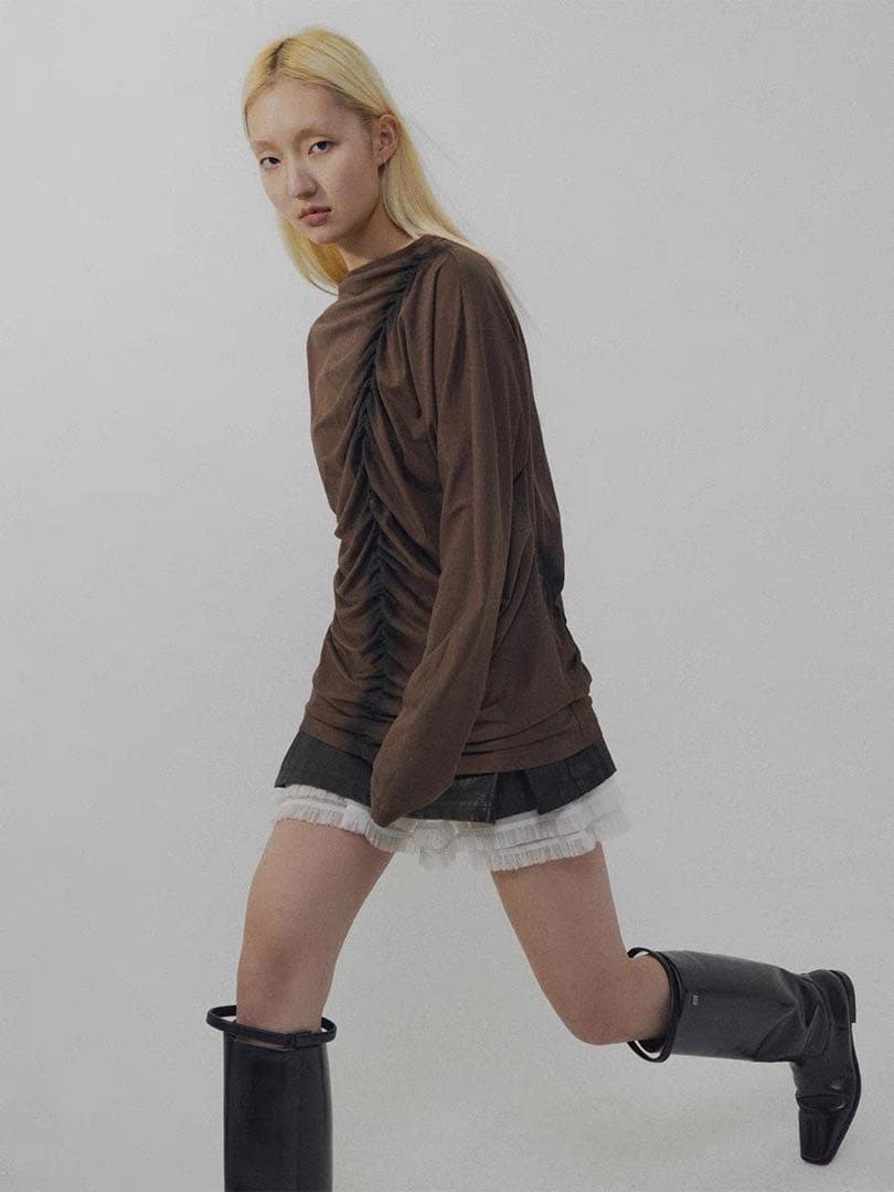 CONP 24SS Gather T-shirt ロンT 新品　即発送タグ付き