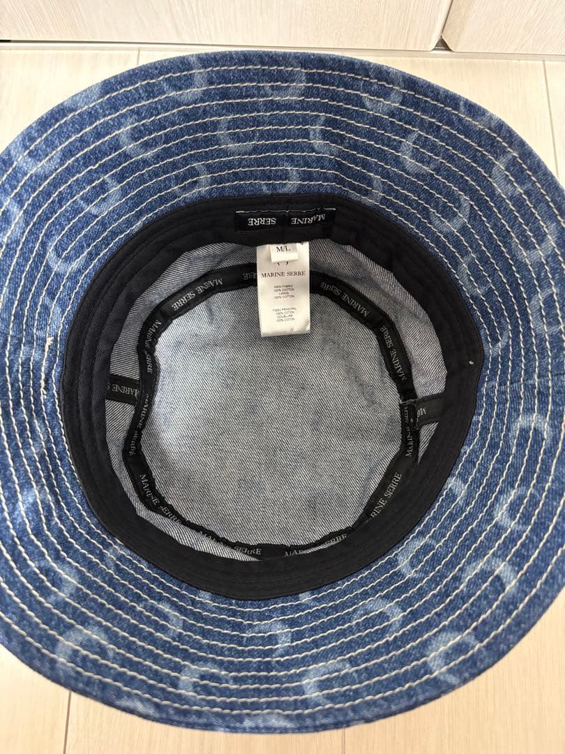 マリーンセル　デニムバケットハット