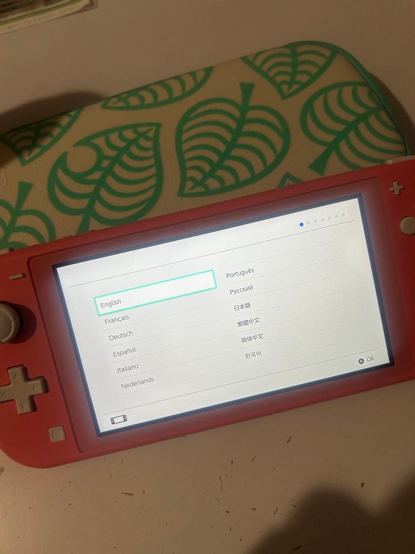 Switchライト　ピンク